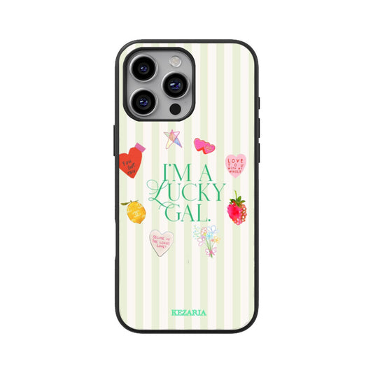 I am a lucky gal phone case